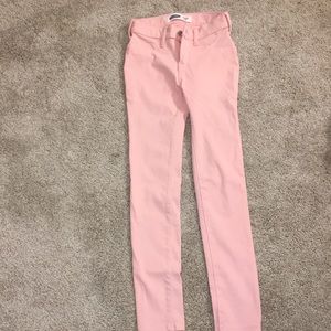Girls Old Navy pink leggings